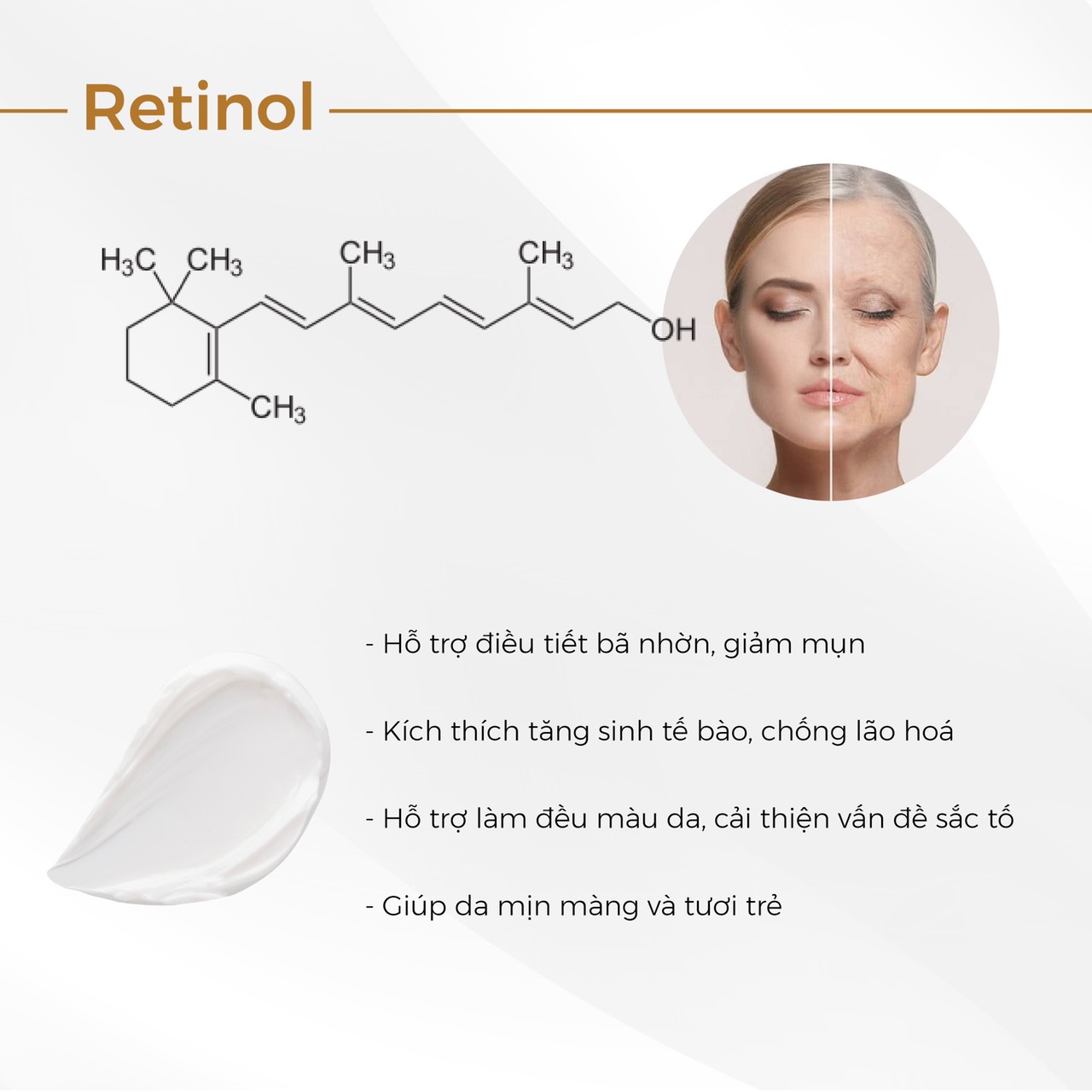 Retinol – Thần dược chống lão hoá