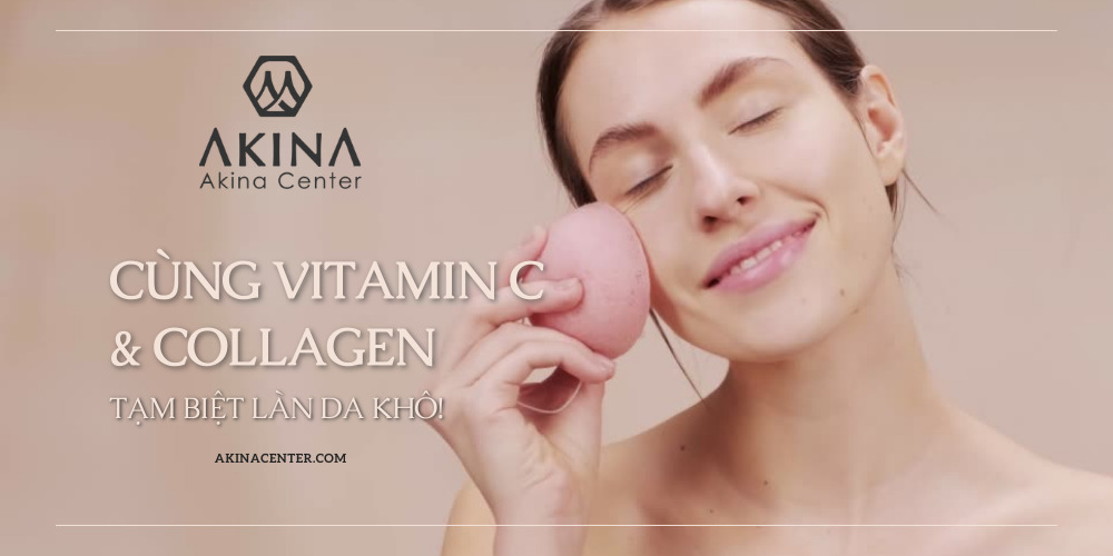 Công dụng trẻ hóa da mặt với Collagen và vitamin C